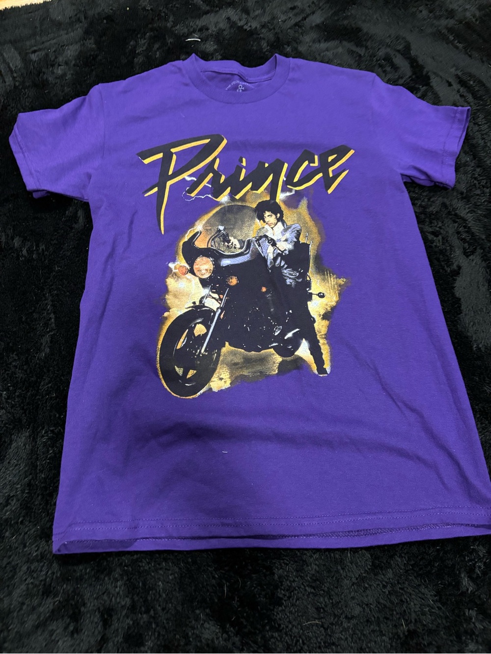 Prince Graphic Short Sleeve Tee - Purple